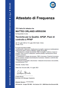 22 009 2022MATTEO ORLANDI ARRIGONI-CertificateOfAttendance
