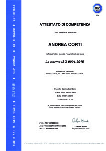 19-011 AttestatoAndreaCortiISO9001